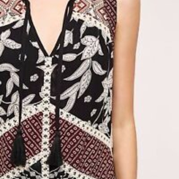 Anthropologie  Floreat Grasslands Midi Dress 2 - Picture 4 of 8